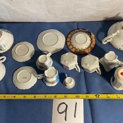 Cup and Saucer Lot