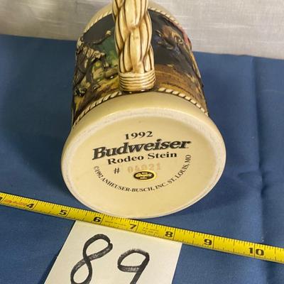 1992 Budweiser Rodeo Stein