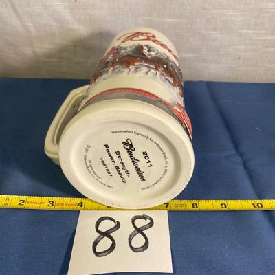2011 Budweiser Beer Stein