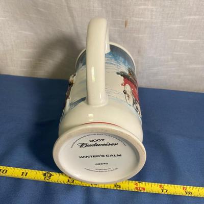 2007 Budweiser Winters Calm Stein