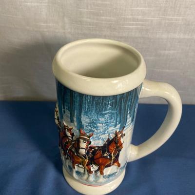 2007 Budweiser Winters Calm Stein
