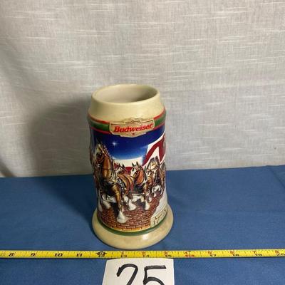 1998 Budweiser Grant’s Farm Holiday Stein