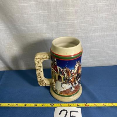 1998 Budweiser Grant’s Farm Holiday Stein