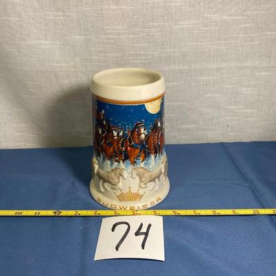 2005 Budweiser Holiday Stein