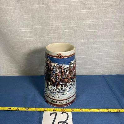 1989 Budweiser Beer Stein