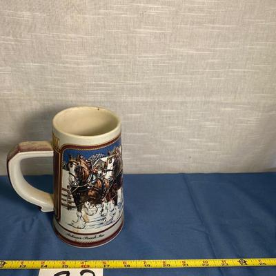 1989 Budweiser Beer Stein