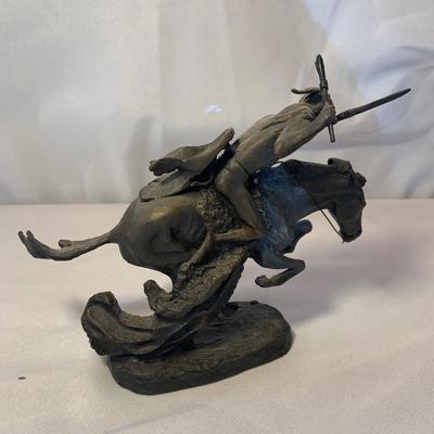 Franklin Mint “The Cheyenne” Bronze Statue (O-HS)