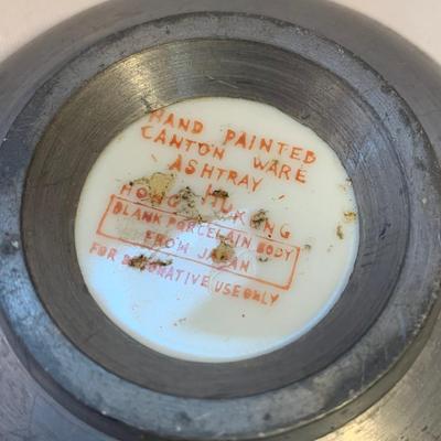 Brass Cloisonné Vase & More Floral Metal Decor (O-HS)