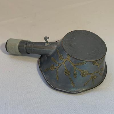 Brass Cloisonné Vase & More Floral Metal Decor (O-HS)