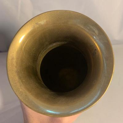 Brass Cloisonné Vase & More Floral Metal Decor (O-HS)