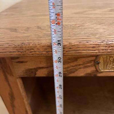 White Clad Simmons Hardware Ice Chest End Table