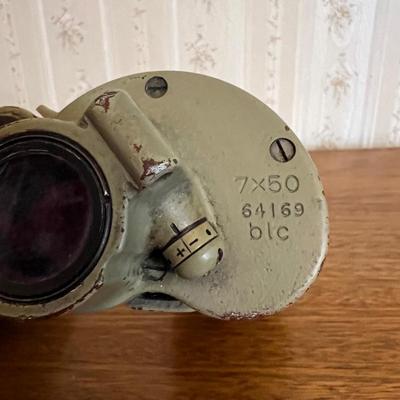 Vintage 7 x 50 Military Binoculars