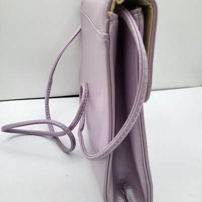 Vintage Lavender Purse & Eelskin Coin Purse