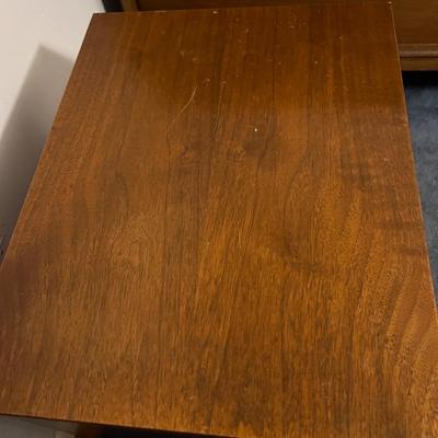 2 MCM Style Night Stands End Tables (Part of 5 Pc. Set)