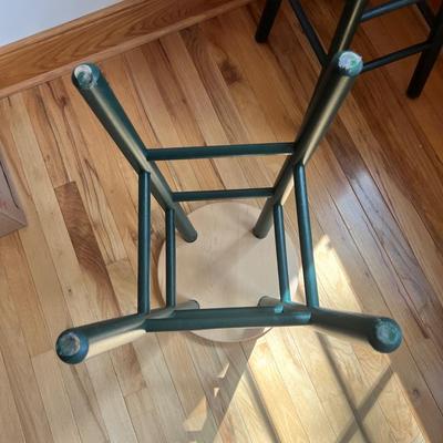 Two Wooden Stools (2B-MK)