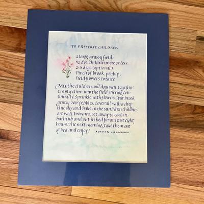 Matted Expression Artwork & More (2B-MK)