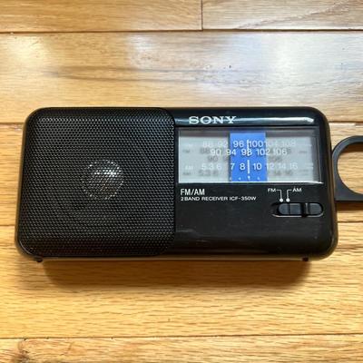 Sanyo M-V40K Boombox, Audiovox CD Player, & Sony Radio (2B-MK)