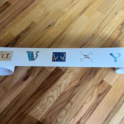 Artistic Alphabet Art (2B-MK)