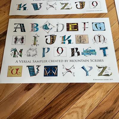 Artistic Alphabet Art (2B-MK)