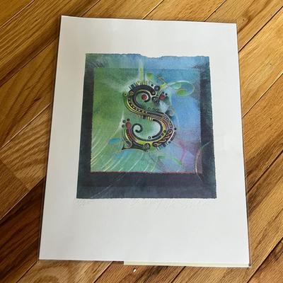 Artistic Alphabet Art (2B-MK)