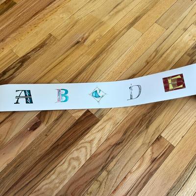 Artistic Alphabet Art (2B-MK)