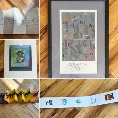 Artistic Alphabet Art (2B-MK)