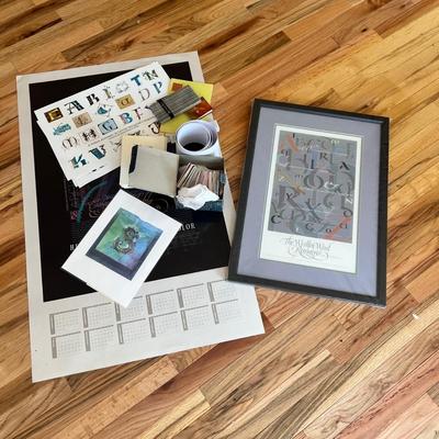 Artistic Alphabet Art (2B-MK)