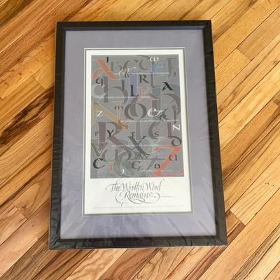 Artistic Alphabet Art (2B-MK)