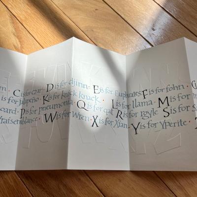 Artistic Alphabet Art (2B-MK)