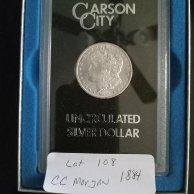 CC MORGAN 1884