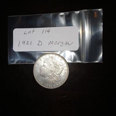 1921 D morgan