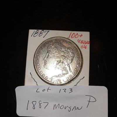 1887 morgan P