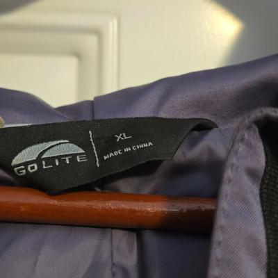 Dark Lavender Purple Puffer Jacket