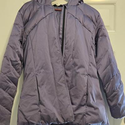 Dark Lavender Purple Puffer Jacket