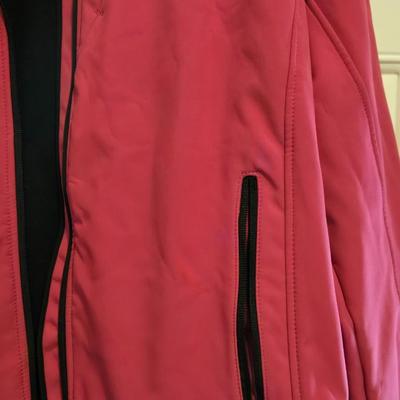 Iceburg Pink & Black Fleece Jacket