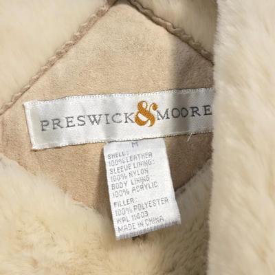 Suede and Soft Faux Fur Lined Coat