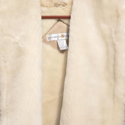 Suede and Soft Faux Fur Lined Coat