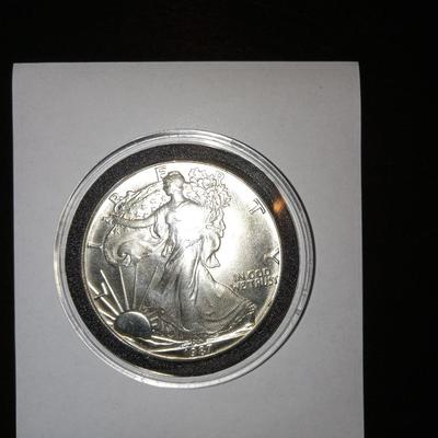 1987 silver eagle