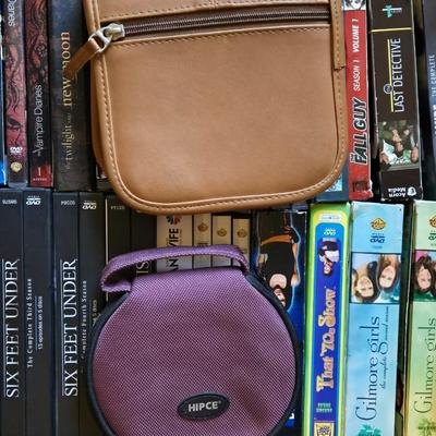 Series DVD Lot with 2 portable DVD Holders