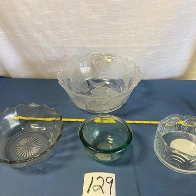 Glass Bowl Lot