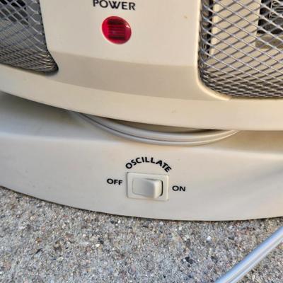 Holmes Twin Ceramic Oscillating Fan & Heater