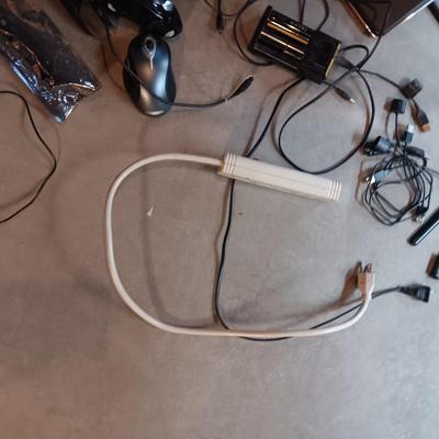 MISC CORDS, COMPUTER/GAMING MOUSES, EXTENSION CORDS AND MORE