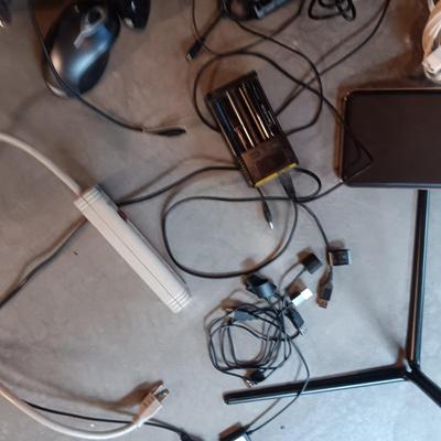 MISC CORDS, COMPUTER/GAMING MOUSES, EXTENSION CORDS AND MORE