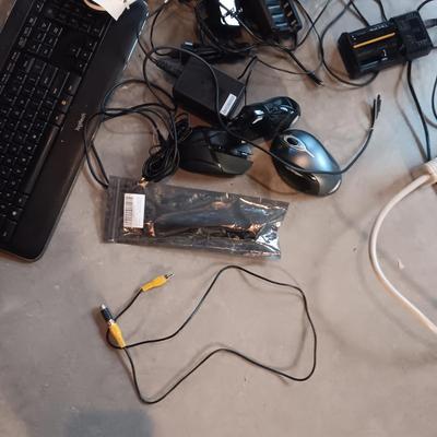 MISC CORDS, COMPUTER/GAMING MOUSES, EXTENSION CORDS AND MORE