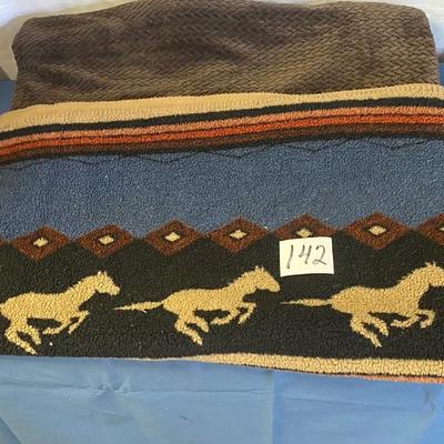 Two Throw Blanket