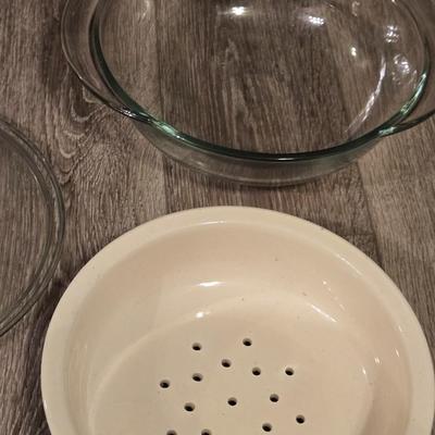 Anchor Hocking Casserole Dish & Bowl w/Lid
