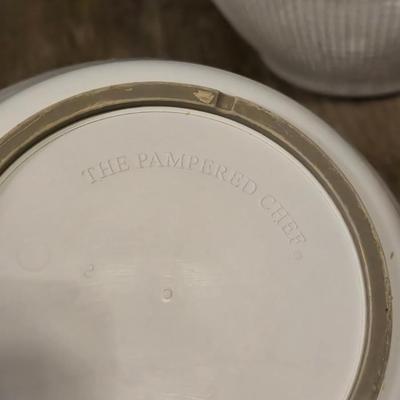 Pampered Chef Bowls & Strainers Nesting Set