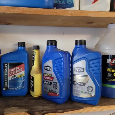 Collection of automobile lubricants
