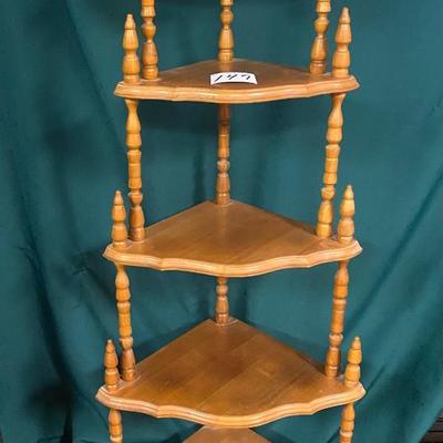 Wooden Corner Shelf