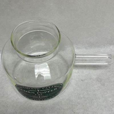 Glass Microwave Popcorn Popper